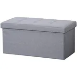KESPER Sitzbank grau 76 x 38 x 38 cm