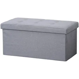 KESPER Sitzbank grau 76 x 38 x 38 cm