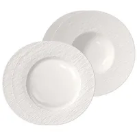 Villeroy & Boch Manufacture Ice Teller-Set 4-tlg. weiß