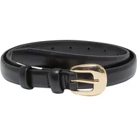 URBAN CLASSICS Chunky Buckle Slim Belt - Schwarz -