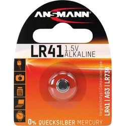 ANSMANN - Batterie LR41 - Alkalisch