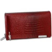 Jennifer Jones Leather Jennifer Jones Damen Frauen Geldbörse rot 16x4x10cm OPJ712R