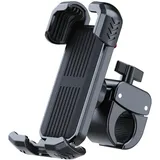 Elecphbo Fahrrad-Handyhalterung, Fahrrad-Handyhalterung, Elektroroller-Handyhalterung für iPhone 15 Pro Max / 14/13, Galaxy S24 Ultra S23 und mehr 11,4–17,8 cm (4,5–7 Zoll) Handy,