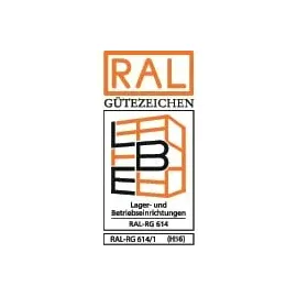 Nordwest Handel AG Grundregal Stahl H2000xB1000xT500mm 14 Stahlböden