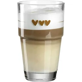 LEONARDO 2er-Gläserset Solo ¦ transparent/klar ¦ Glas ¦ Maße (cm): B: 8,5 H: 14,5