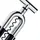 WMF Korkenzieher 16cm Schwarz/Silber