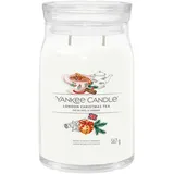 Yankee Candle Große Kerze London Christmas Tea Signature Large Jar 567g 2-Docht