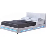 Home Deluxe Asteroid LED 160 x 200 cm weiß