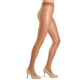Cecilia de Rafael Cristal Shiny Tights-XXL-Dore - XXL