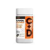 LIVOL EXTRA Vitamin C & D 60 Tabletten Immunsystem Nahrungsergänzungsmittel M...