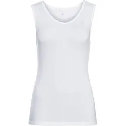 ODLO Damen Unterhemd BL TOP V-neck Singlet, white, M