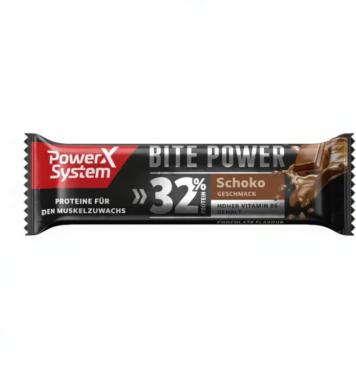 Power System Proteinriegel Schokolade 32% Protein 35g