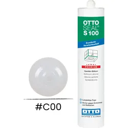 OTTOSEAL® S 100 Sanitär Silikon 300 ml – transparent – schimmelresistent & UV-beständig
