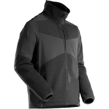 Mascot Customized 22105 Fleece Mit Durchgehendem Reißverschluss - Black - S