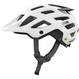 ABUS Moventor 2.0 MIPS - Fahrradhelm mit Aufprallschutz für den Geländeeinsatz - All-Mountain-Helm, Unisex - Weiß L