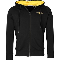 Top Gun Bee, Kapuzenjacke - Schwarz - 3XL