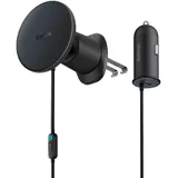Baseus MagSafe Autoladegerät – 15W induktives Ladegerät für Smartphones und andere Geräte, CW01 Serie, USB-C