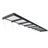 XL 8000 140 x 750 cm anthrazit/klar