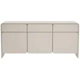 Selsey Sideboard 156 x 72,5 x 39 cm Kaschmirgrau / Grau