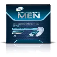 TENA MEN Level 1 Inkontinenzeinlagen 750662 , 1 Karton = 8 x 12 Stück = 96 Stück, Länge: 23 cm