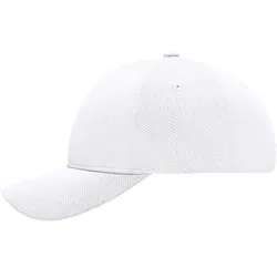 Mesh Basecap "MB6214" 6-Panel-Sport - white