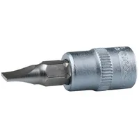 KS Tools 1/4" Bit-Stecknuss Schlitz, 8mm