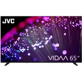 JVC QLED Fernseher 65 Zoll Smart TV VIDAA LT-65VDQ3455 4K Fernseher UHD, HDR TV mit Dolby Vision und integriertem Triple-Tuner, LED TV schwarz