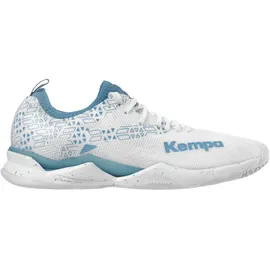 Kempa Game Changer Wing Lite 2.0 Handballschuhe Damen weiß/aqua 38