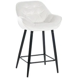 CLP Barhocker Gibson 76 cm cremeweiß