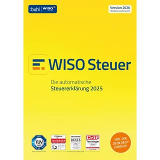 Buhl WISO Steuer 2026 DVD-ROM