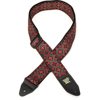Ernie Ball Jacquard-Gitarrengurt - Red King