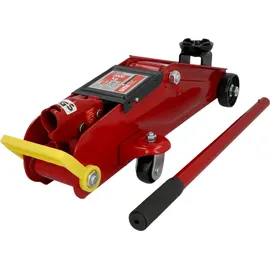 Unitec Rangierwagenheber Stahl 2 T rot