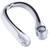 Tragbarer, Verstellbarer, Klingenloser Nackenventilator Mit Turbinenfunktion – Das Perfekte Geschenk Für Faule – Usb-ladefunktion, Leiser Mini-ventilator