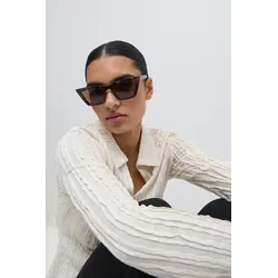 Gina Tricot - Sharp cat eye sunglasses - Sonnenbrillen - Braun - ONESIZE - Dame - Braun - ONESIZE