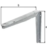 GAH Alberts Konsole 200 x 250 mm Stahl roh