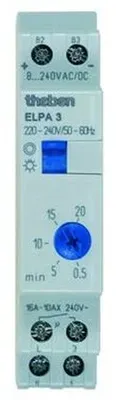 Treppenlichtzeitschalter REG elektr 1TE 187-264VAC 3-/4-Leiter-Schaltung