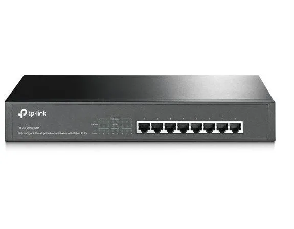 TP-LINK Switch TL-SG1008MP 8xGBit Unmanaged (8x PoE / 126W)