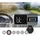 Nedis Audio Transmitter - Bluetooth 5.0 UKW-Sender für Playlists - Freisprechfunktion - 2 USB-Ladeanschlüsse (3.0A, 2.4A) - Flexibler Schwanenhals - LED-Display