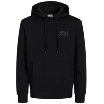 JACK & JONES Hoodie schwarz XL