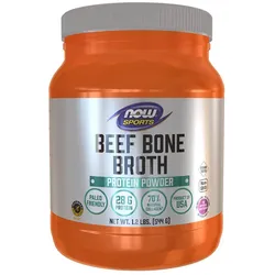 Now Foods Bone Broth, Beef Powder (544 g)