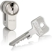 Wilka Profildoppelzylinder 1463 30/30mm NuG beids.Anz.Schlü.3