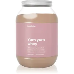 BeastPink Yum Yum Whey Molkenprotein für Damen Geschmack Chocolate Hazelnut 1000 g