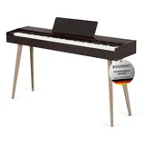 McGrey DP-17 WD Design Piano dunkle Walnuss