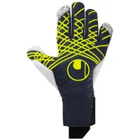 Uhlsport Prediction Flex HN Torwarthandschuhe marine/weiß/fluo gelb 11