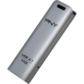 PNY Elite Steel 64 GB silber USB 3.1