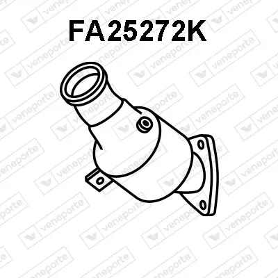 VENEPORTE Katalysator fa25272k für ALFAROME/Fiat/LANCI