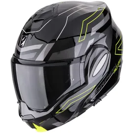 Scorpion EXO-Tech Evo Conquer Schwarz/Grau/Neon-Gelb S