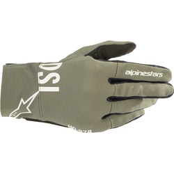 Alpinestars AS-DSL Shotaro Motorradhandschuhe, grün, Größe S für Männer
