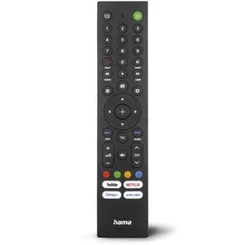 Hama Universal-Fernbedienung für Sony TVs mit 4 App-Tasten