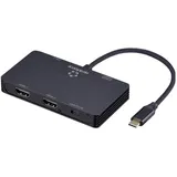 Renkforce USB-C® Dockingstation RF-USBHA-480 Passend für Marke Dockingstations: Universal USB-C® Power Delivery